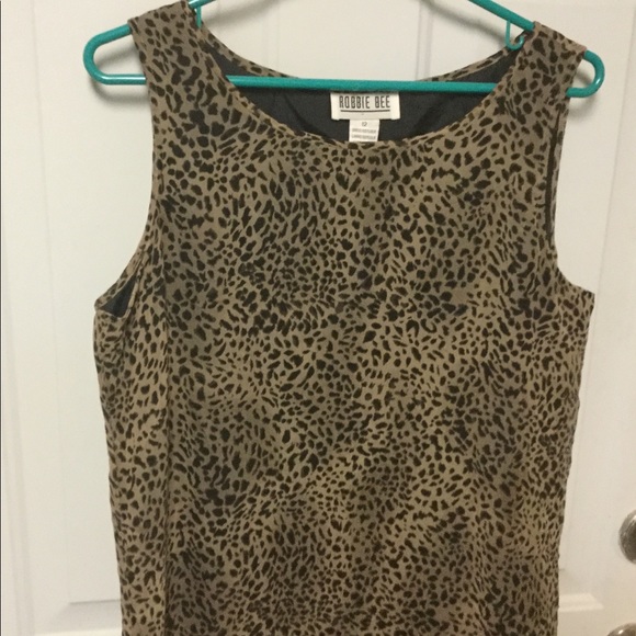 Robbie Bee Dresses & Skirts - 100% silk dressy Leopard print maxi..size 12